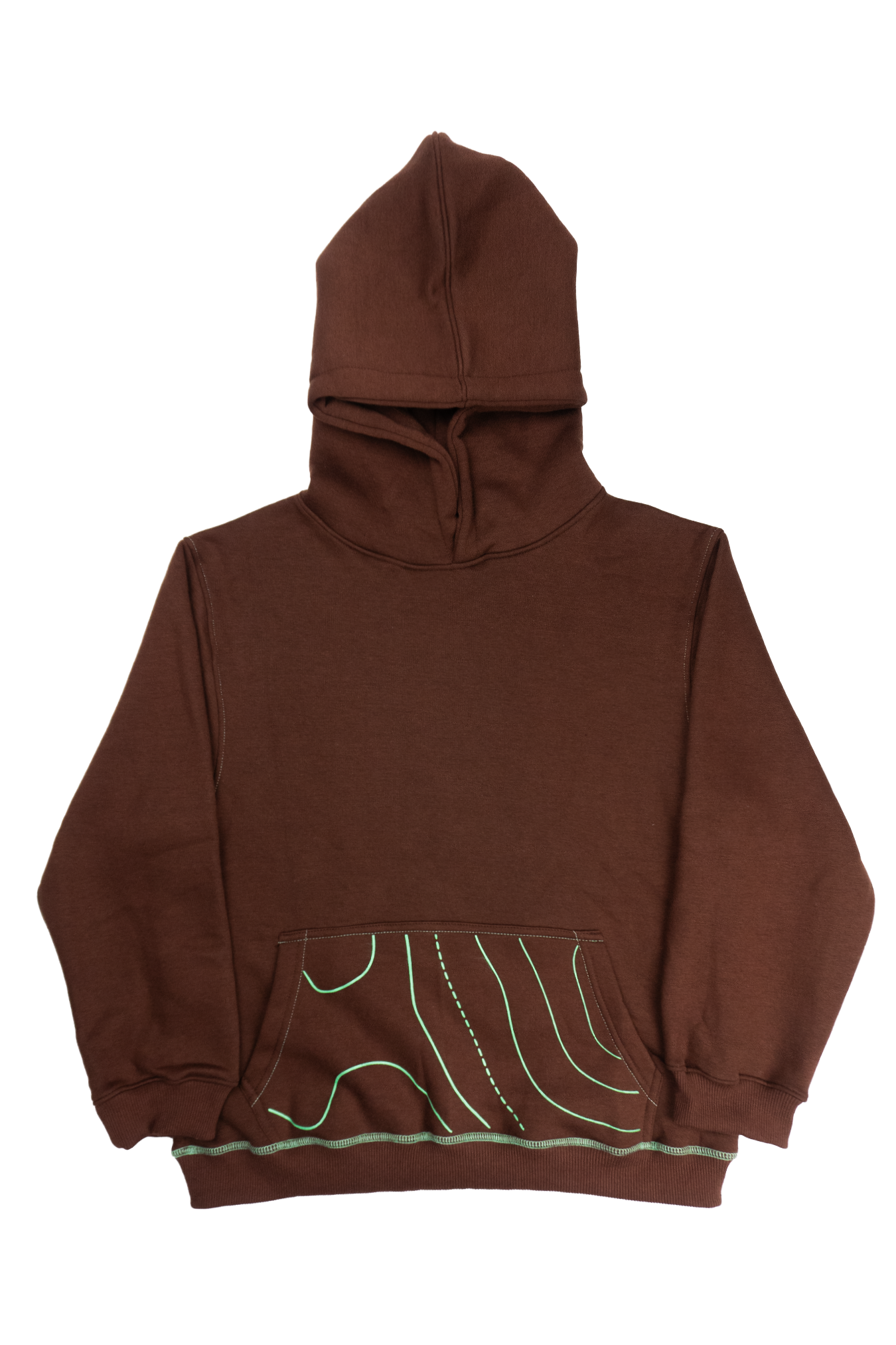 NAVIGATION HOODIE - MAHOGANY