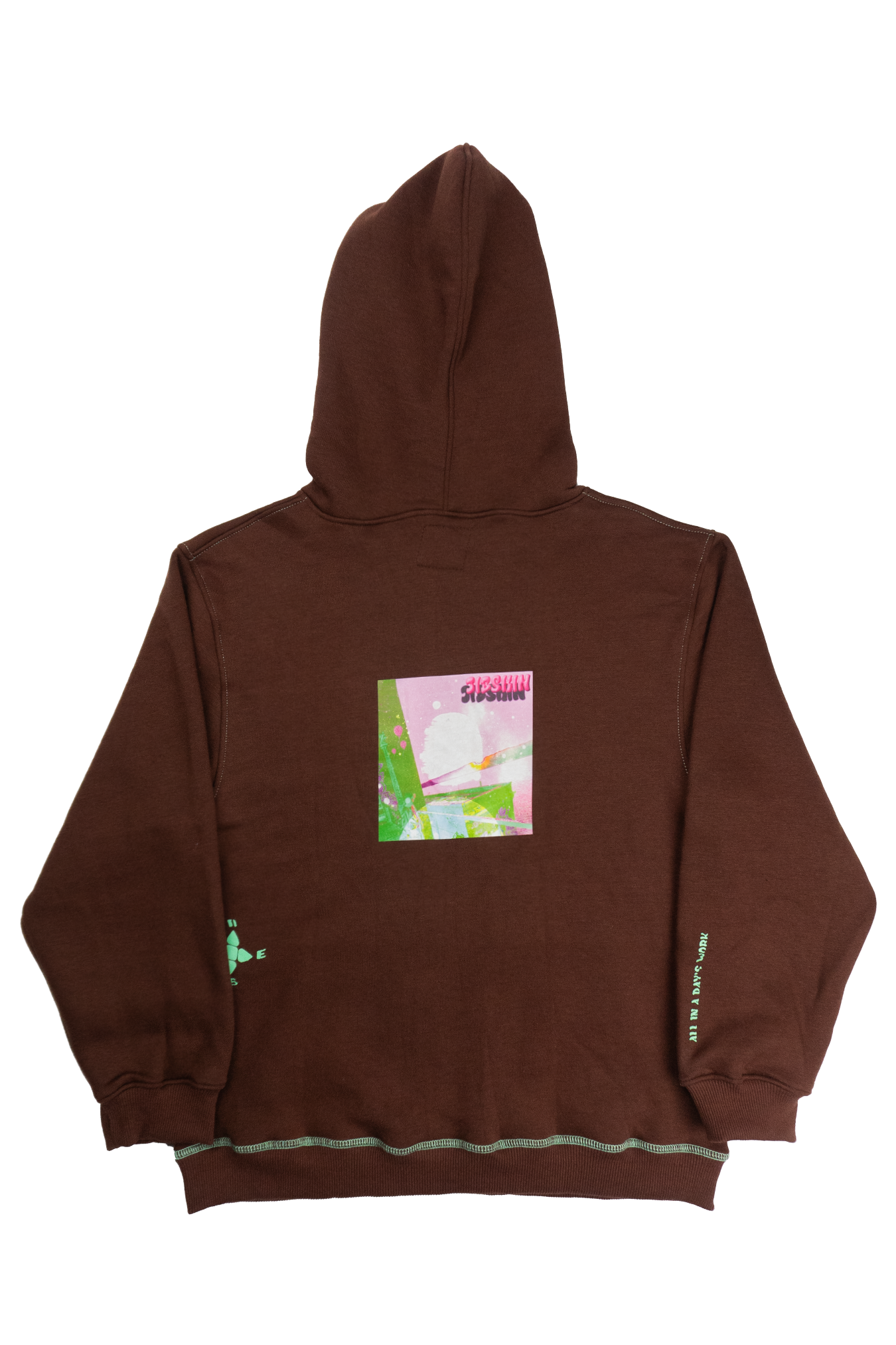 NAVIGATION HOODIE - MAHOGANY