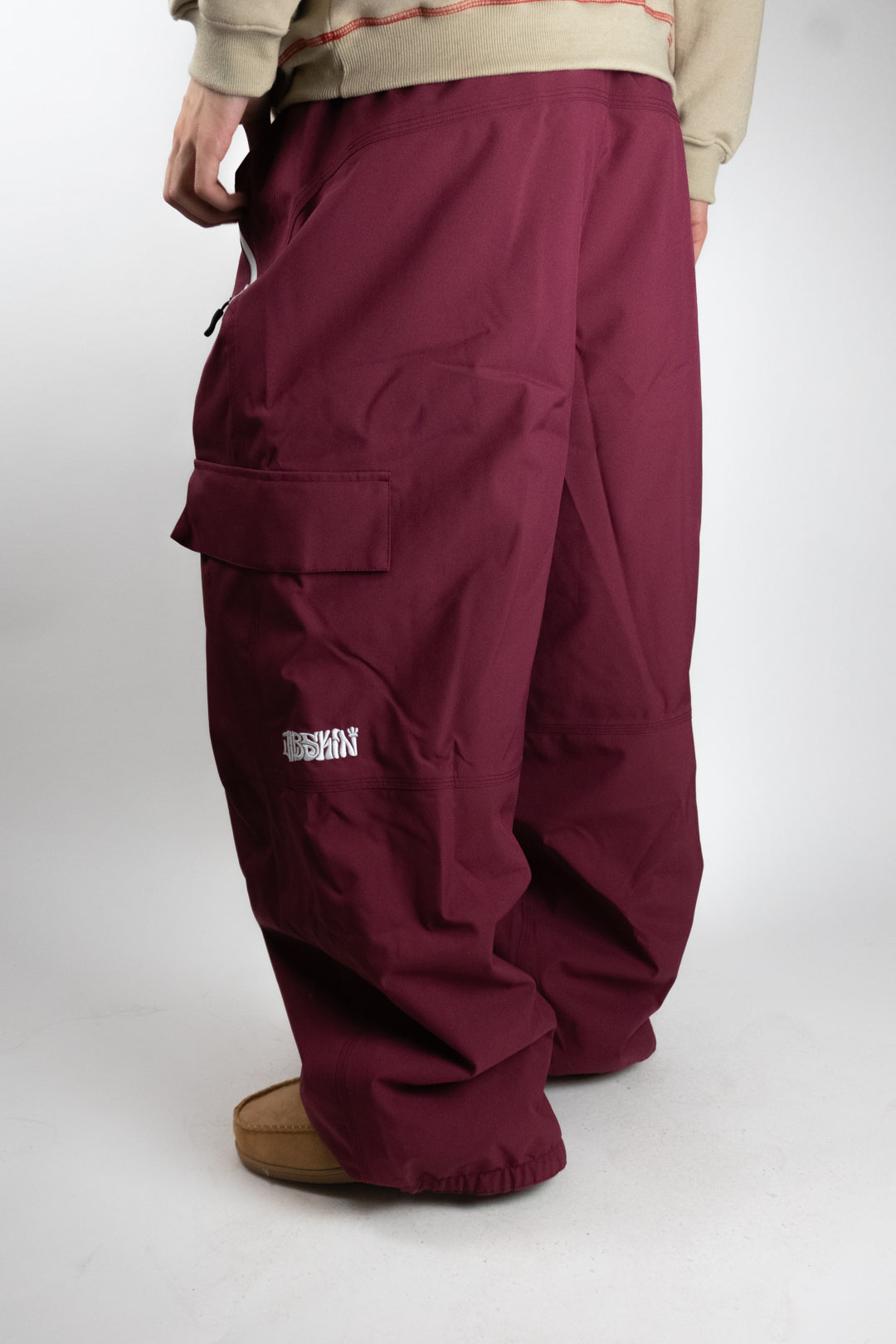 SKI PANTS - BURGUNDY