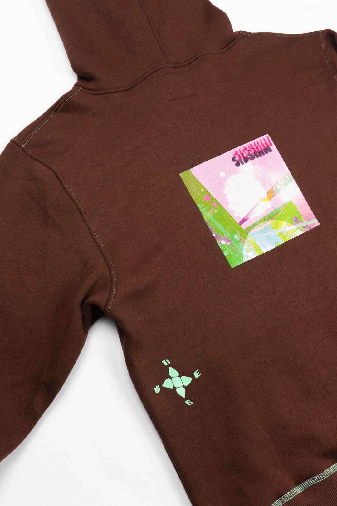 NAVIGATION HOODIE - MAHOGANY