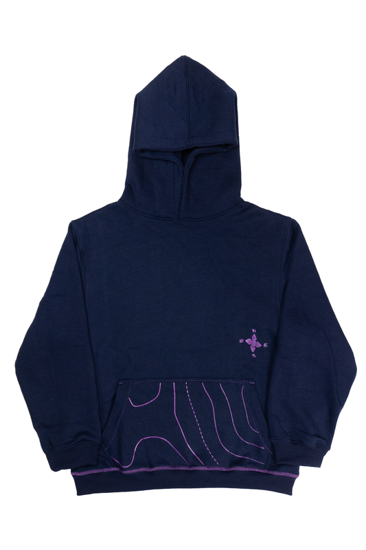 NAVIGATION HOODIE - PURPLE
